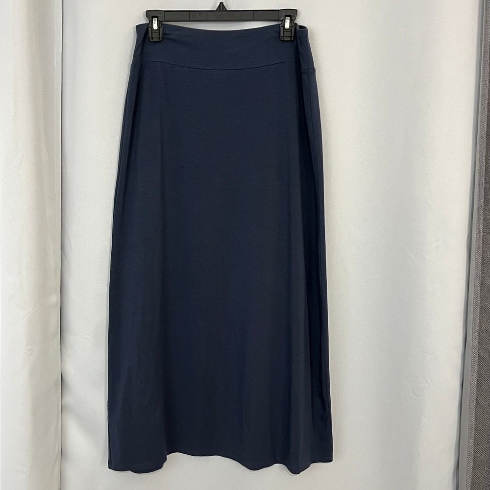 Eileen Fisher Navy Maxi Skirt